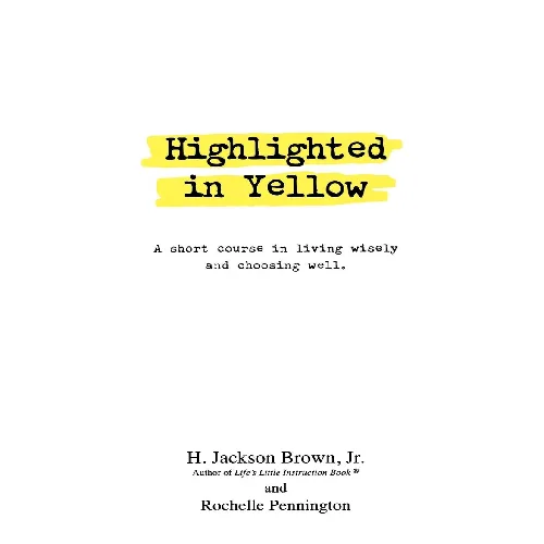 Highlighted in Yellow