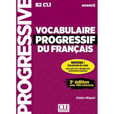 Vocabulaire Progressif Du Français B2- C1.1- غلاف كتاب